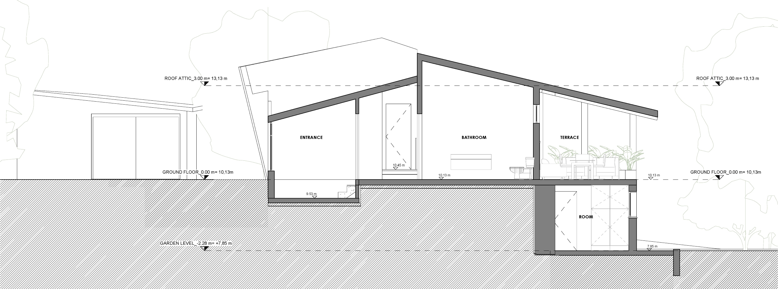 Section AA - Existing