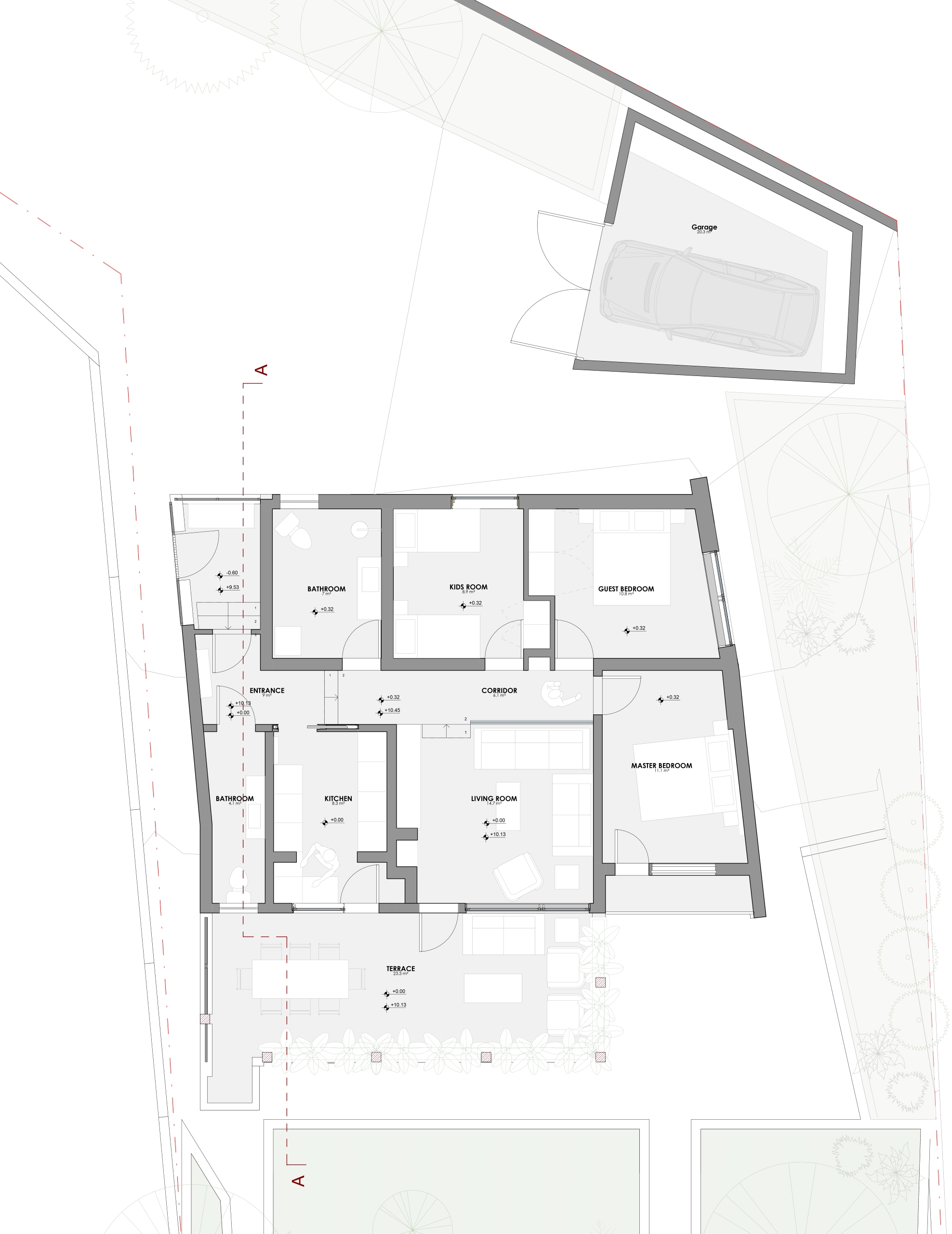 Ground Floor Plan - Existing