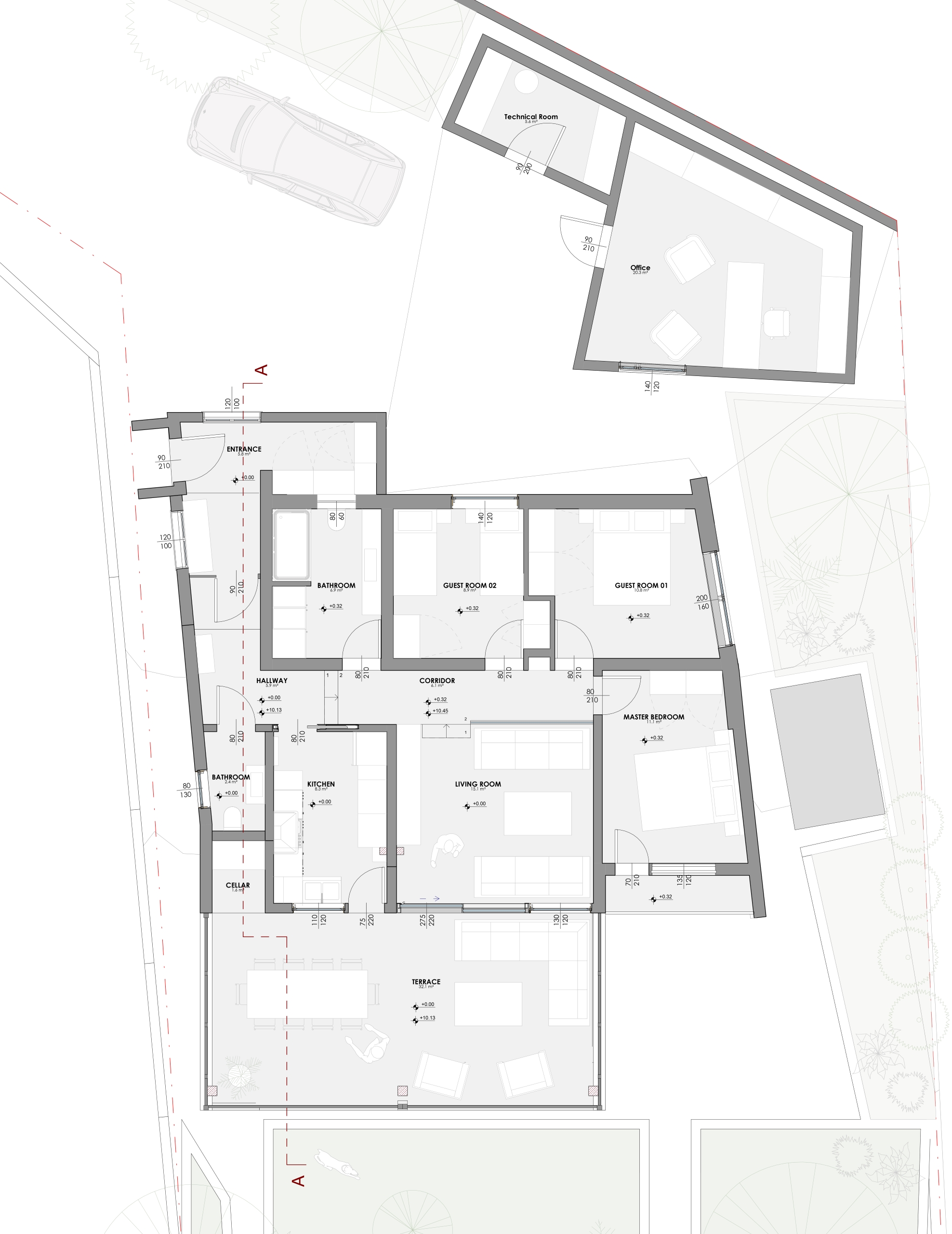 Ground Floor Plan - Project